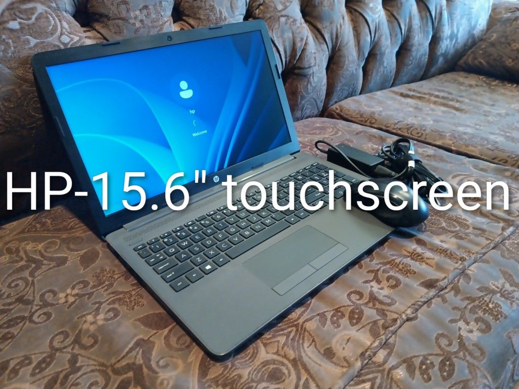 Touchscreen Laptop HP-15-bs033cl-core i3-12gb ram-208gb HD -Go-od For Stud-ents.