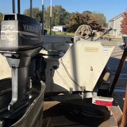 2000 Polar Kraft Aluminum Boat  16ft 