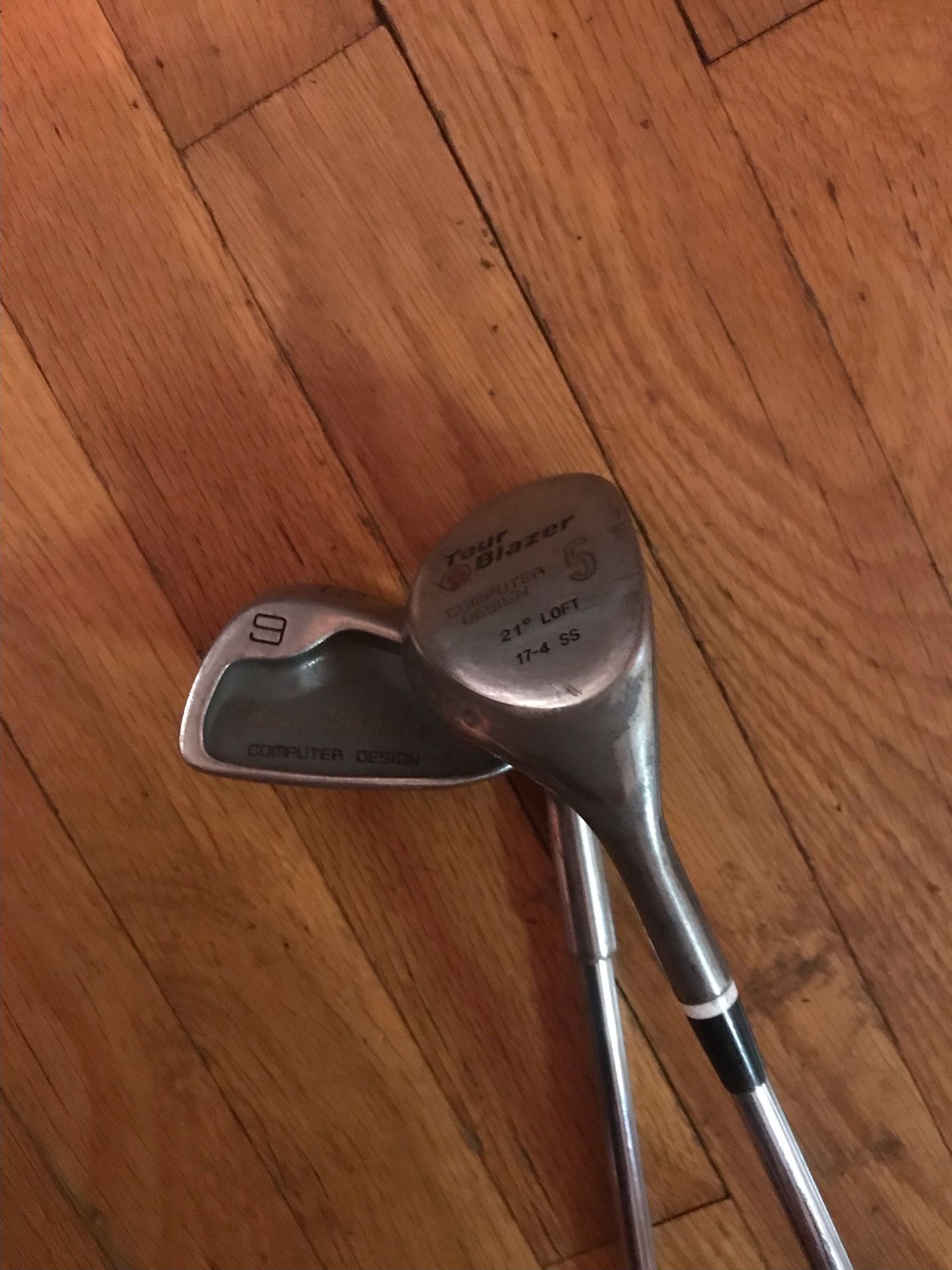 Right Handed Tour Blazer CD Gold Irons 3-9 & Woods 1,3,5