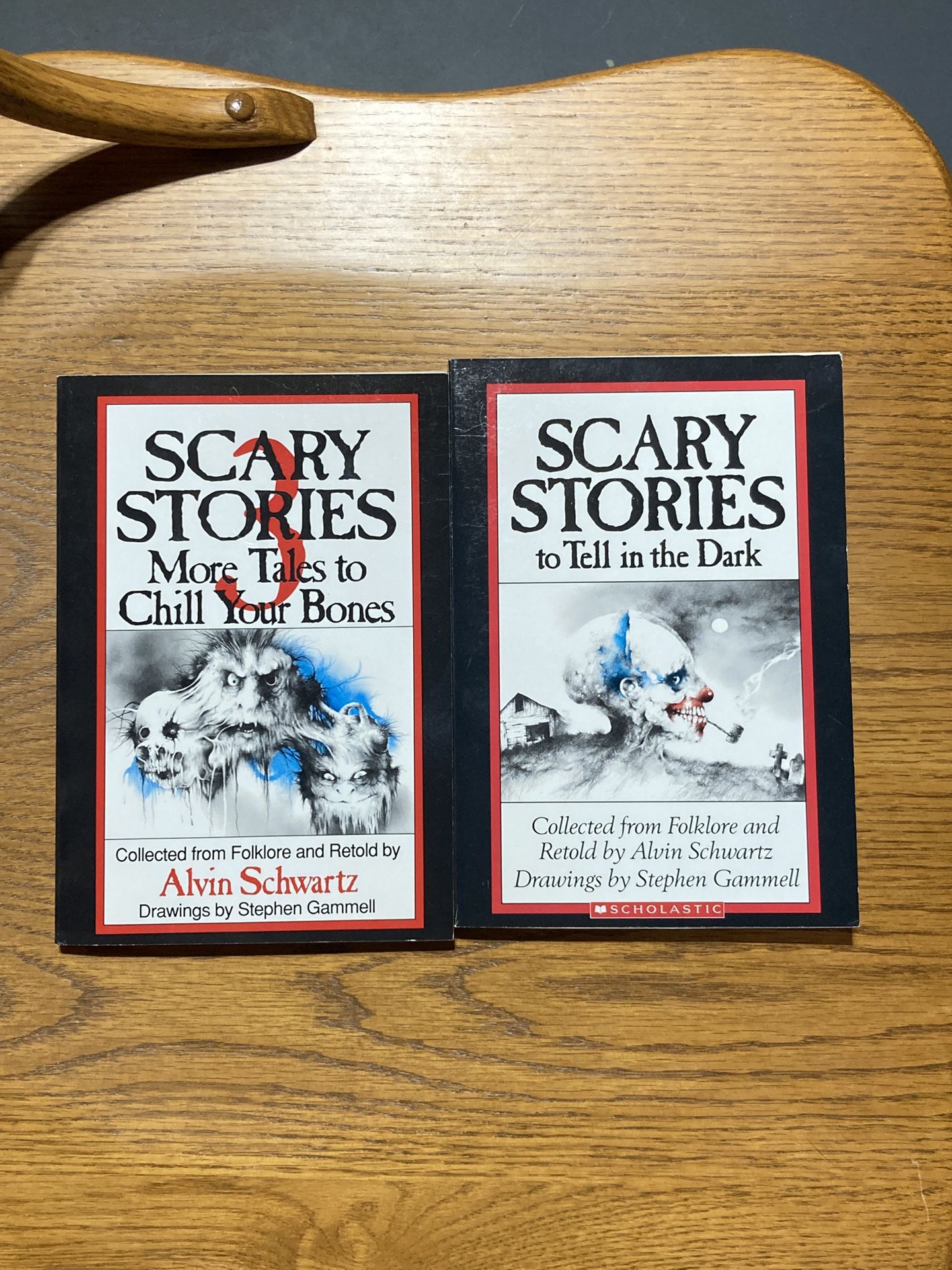 scary stories books 1 and 3