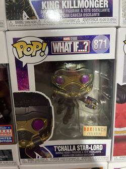 T’challa Star Lord Funko Pop