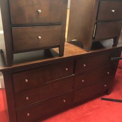 Dresser and two Nightstands.