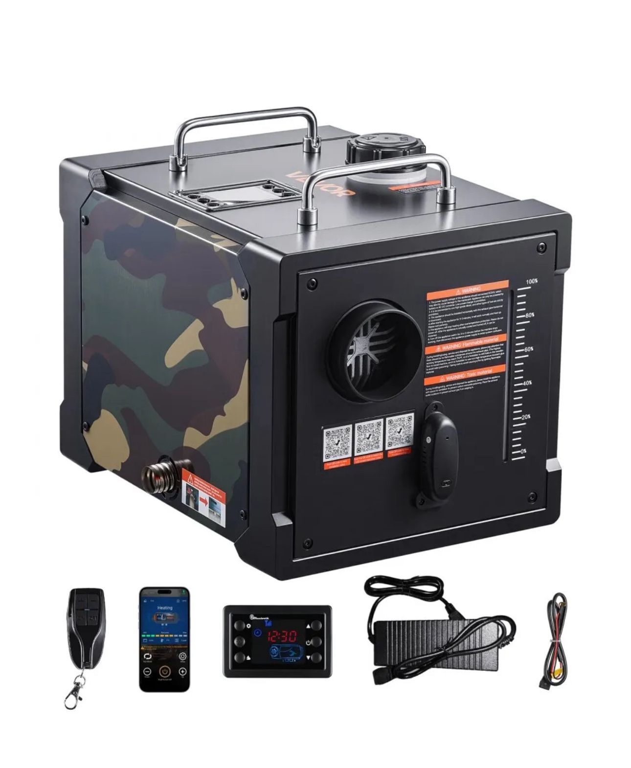 VEVOR Diesel Heater, 8KW, DC 12V/24V, 