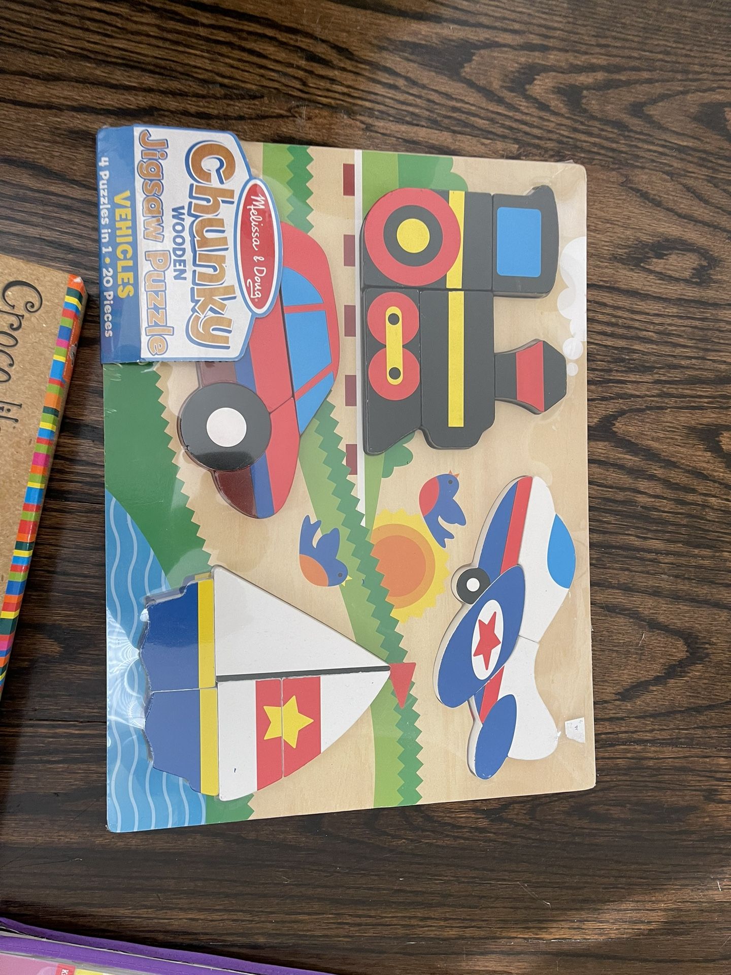 Melissa And Doug Chunky Puzzle NEW