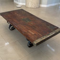 Vintage Ship Hatch Coffee Cocktail Table