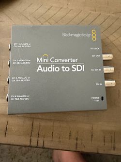 Audio Converter Blackmagic Audio to SDI