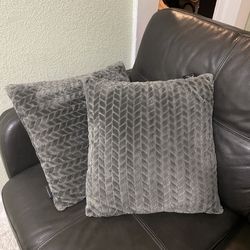 Grey Couch Pillows
