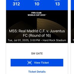 Club World Cup Tickets 