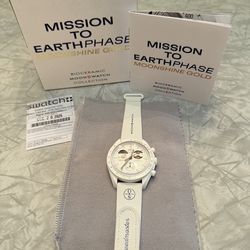 Omega x Swatch Moonshine gold