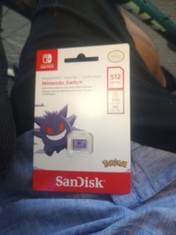 New 512 gb microsd card sandisk micro sd nintendo switch pokemom storage memory computer cellphone