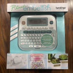 Brother P-touch Embellish Ribbon & Tape Label Printer