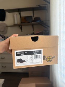 Dr. Martens 8065 Mary Jane Black Size 7