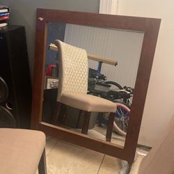 Dresser Mirror Good Size W Brake To Hok On Dresser 