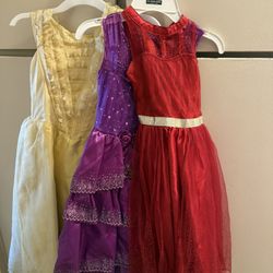Disney 3 Pair Dress Up Dresses 