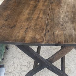 Folding tables tables, bamboo table, new chair, all price separately from $30-$100 each