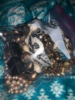 Big full bag of costume jewelry!