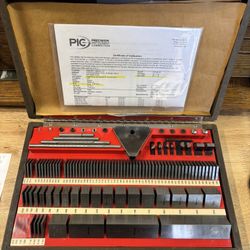Starrett Webber Mitutoyo 88 Pcs Square Gage Block Set CALIBRATION CERT Accessories Mint!