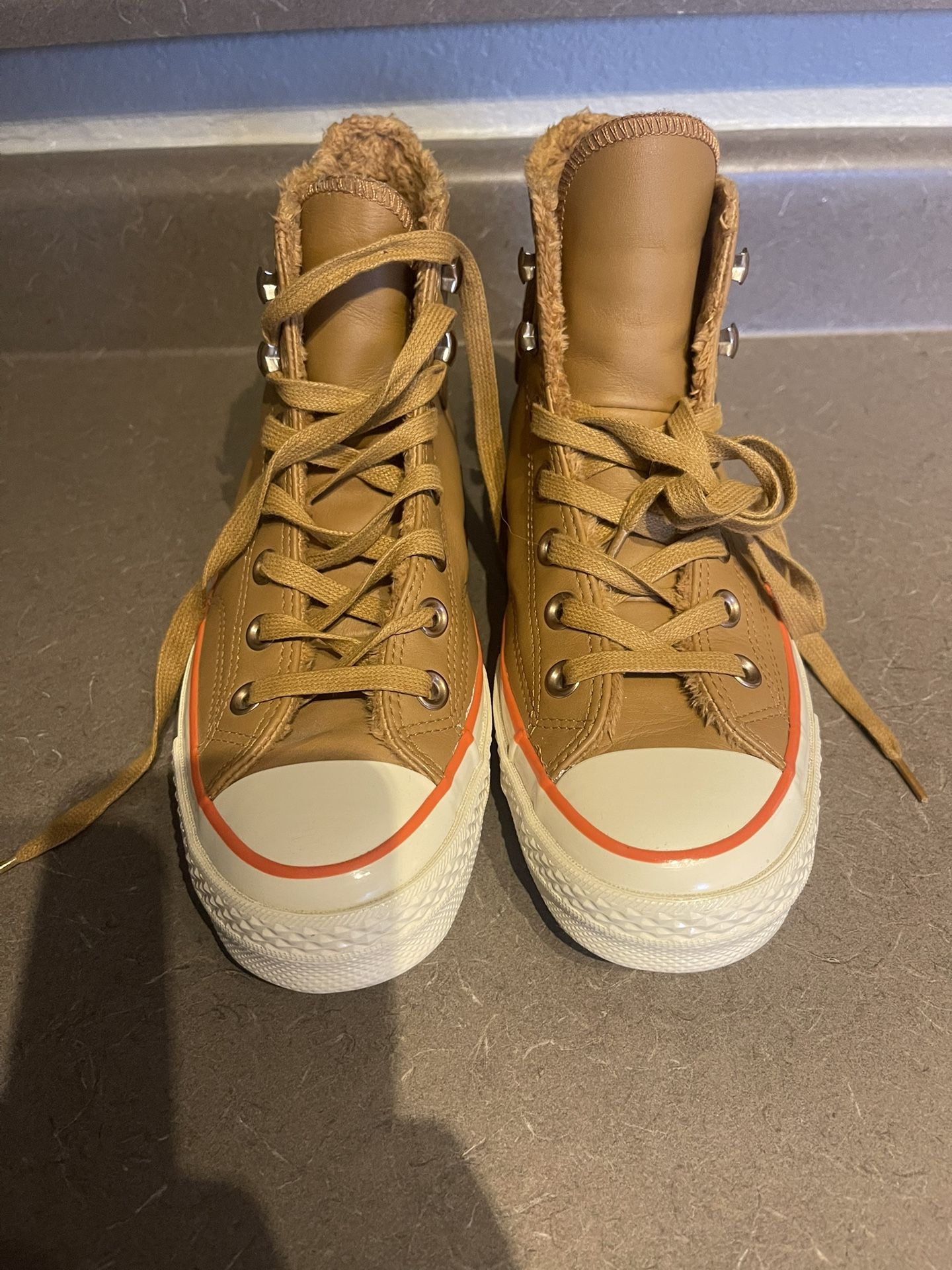Converse Chuck Sneakers Caramel Brown 70 High