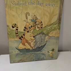 Disney Winnie The Pooh Picture/Print/Sailing The Day Away