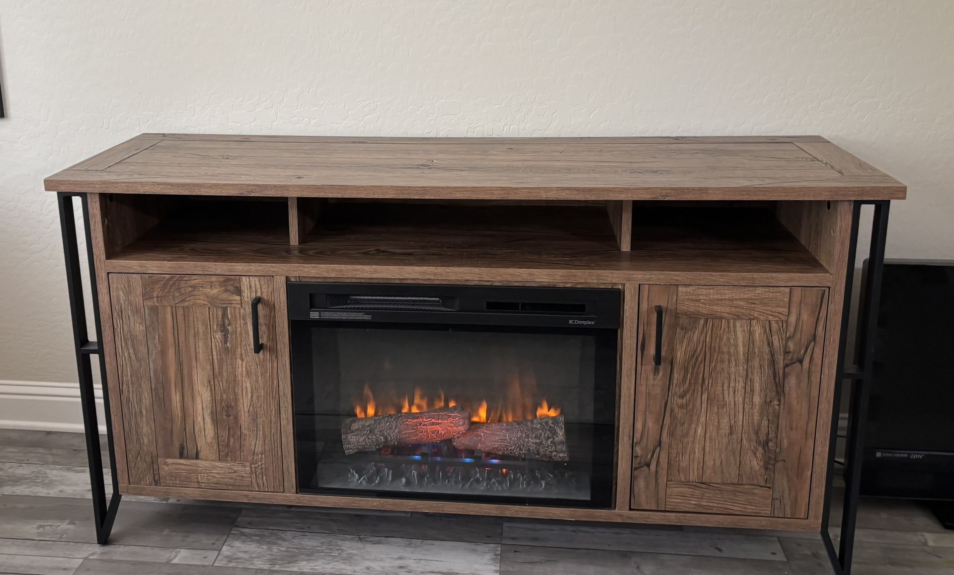 Dimplex TV Stand With Fireplace 
