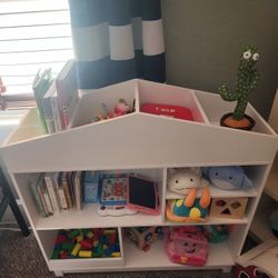 White Shelf For Childs Room