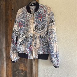 FREE PEOPLE SOFT BOMBER JACKET