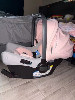 Pink Nuna carseat