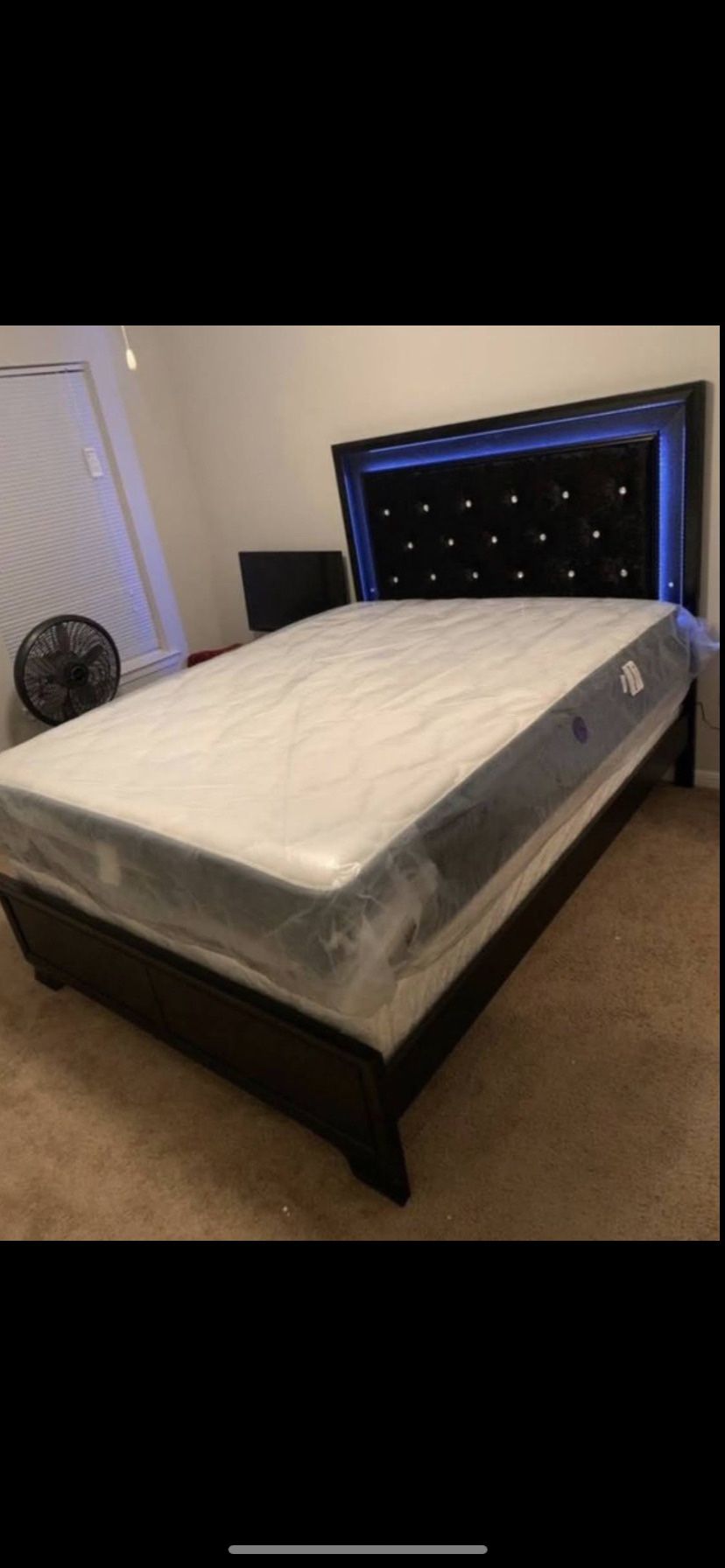 New Queen + Mattress Set Furniture
