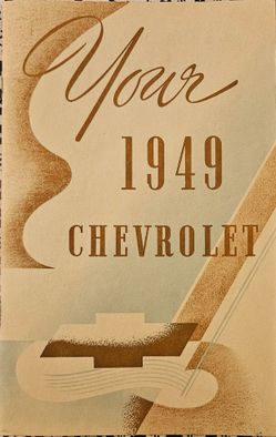 Chevrolet vintageOwner's Manual and repair books