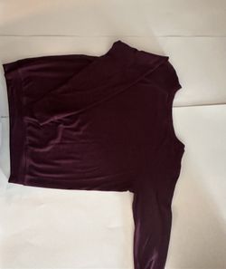 Maroon Long Sleeve Shirt
