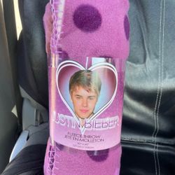 Justin Bieber Fleece Throw Blanket 