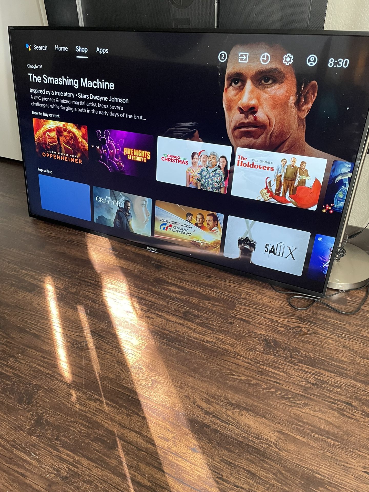 55”Sony Bravia 4K 2160p UHD Smart Tv Android Model. XBR-55X850G