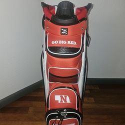 Nebraska Cornhuskers Cooler Cart Golf Bag 