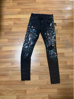 Amiri skinny painter jeans (black)