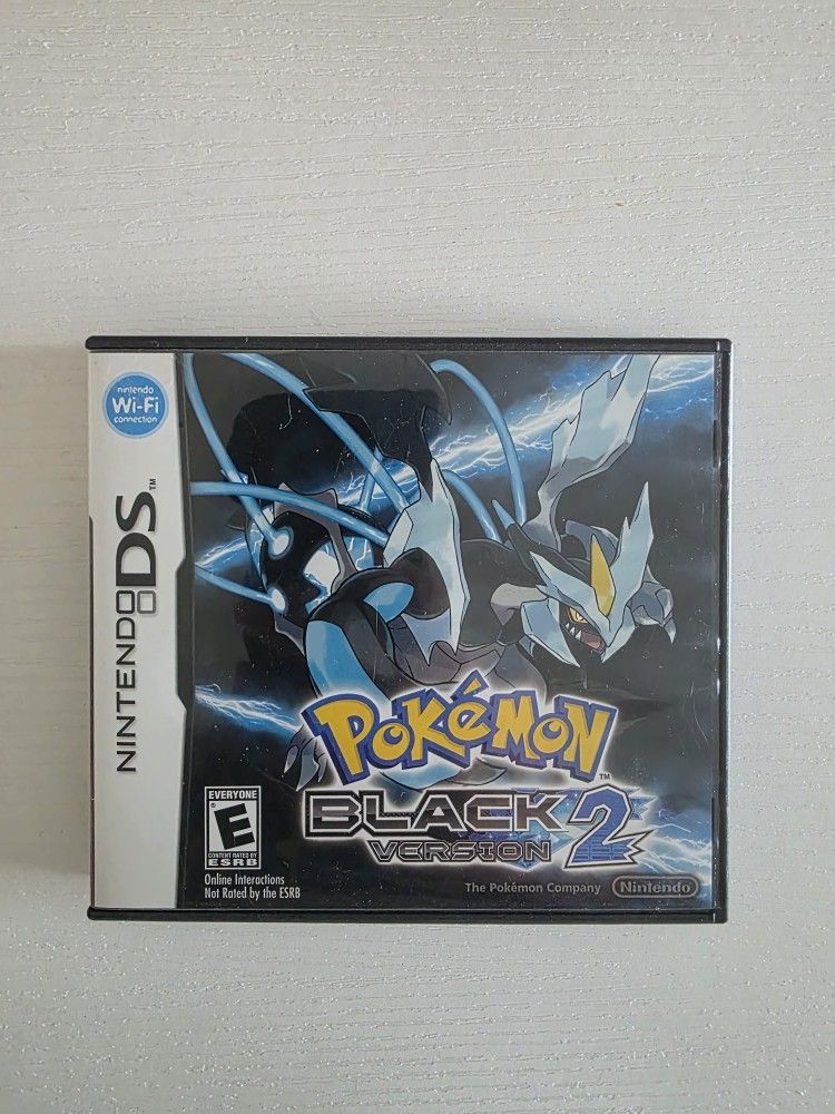 Pokemon Black 2 Nintendo DS