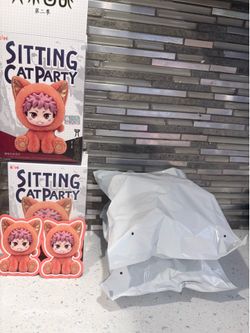 Jujutsu Kaisen Eaki Sitting Cat Party plushies