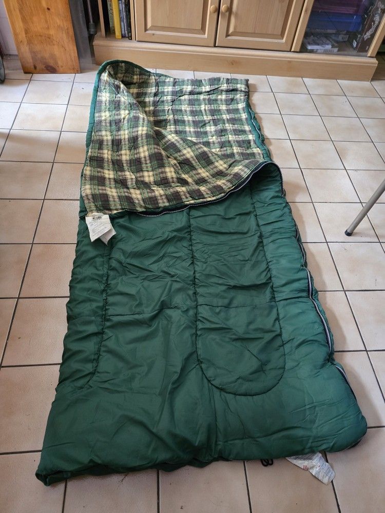 Adult size sleeping bag seldom used