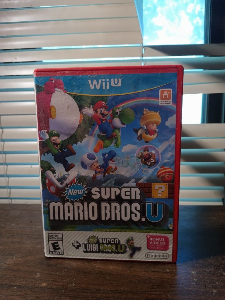 New Super Mario Bros U Nintendo Wii U video game