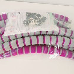 Yizc Weighted Hula Hoop Sports Hoops for Adults