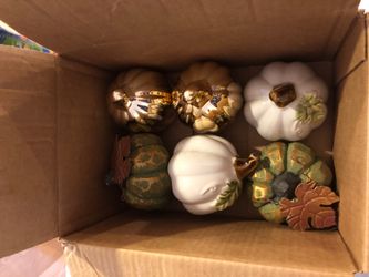 6 Pumpkin decor, fall decorations