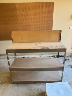 Heavy duty work bench / shelving