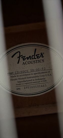 Fender CD-60 Acoustic Guitar