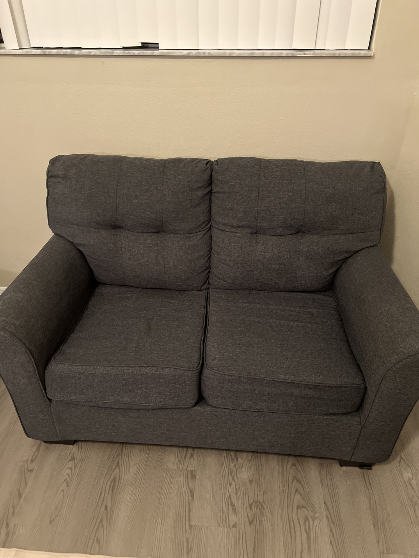 3 Piece Ink Color Living Room Set With Sofa Bed