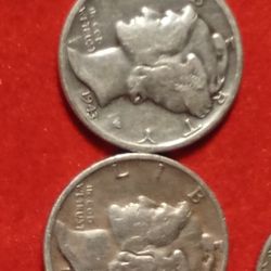 Mercury & Roosevelt Silver Dimes