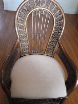 Bamboo rocking chair