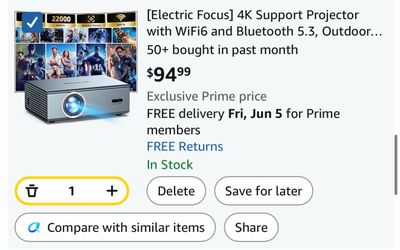 4K SMART PROJECTOR