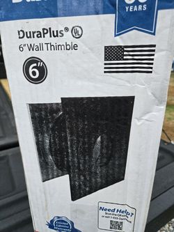 6" Duravent Wall Thimble