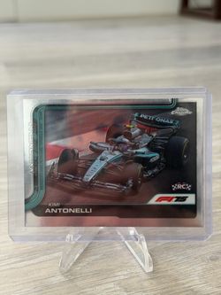 2025 Topps Chrome Formula 1 Kimi Antonelli #80 Rookie RC Base