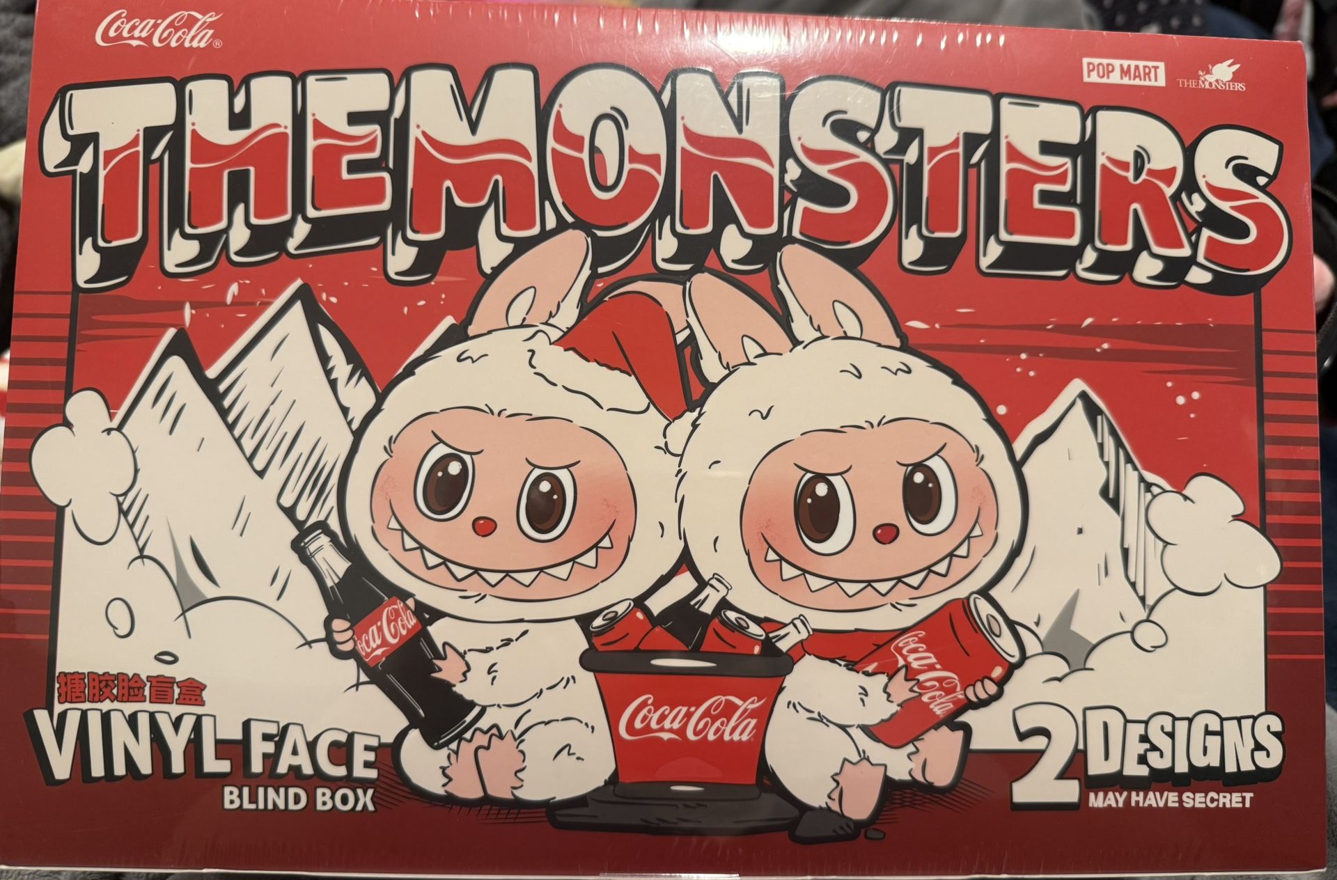The Monsters coca Cola Edition Vinyl Face blind box