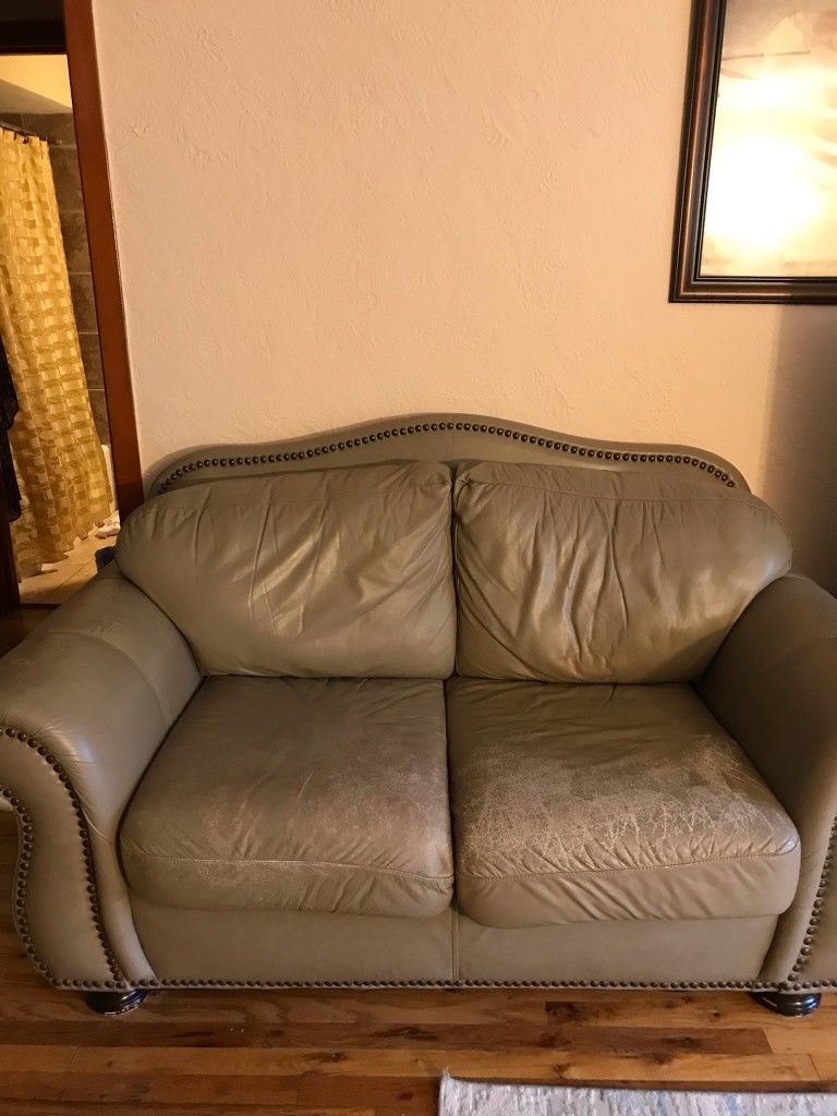 Leather Sofa/ Chair FREE FREE FREE